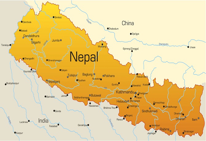 Nepal-Map