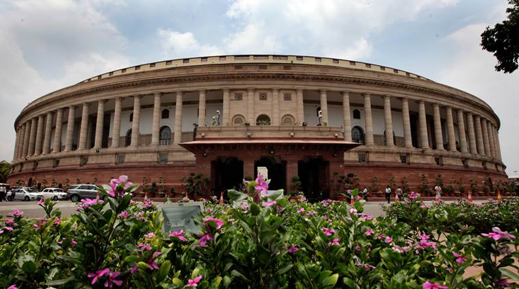 Parliament house in New Delhi on July 24th 2015. Express photo by Ravi Kanojia.