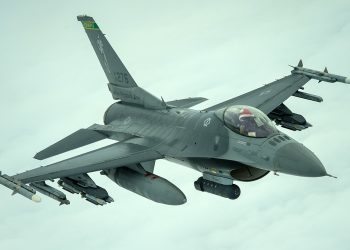 An F-16 Fighting Falcon disconnects from a KC-10 Extender after a successful refueling over Iraq, Dec. 25, 2016. Many pilots wore a traditional red “Santa” hat while flying on Christmas Day. F-16s are providing precision guided close air support during Combined Joint Task Force-Operation Inherent Resolve, a multinational effort to weaken and destroy Islamic State in Iraq and the Levant operations in the Middle East region and around the world. (U.S. Air Force photo | Senior Airman Tyler Woodward)