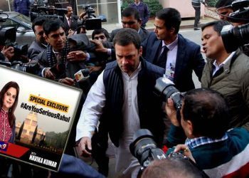 Congress President Rahul Gandhi at the Parliament house in Delhi on Tuesday Express photo by Prem Nath Pandey 19 Dec 17