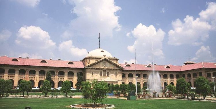 Allahabad High Court Building *** Local Caption *** Allahabad High Court Building. Express Archive photo