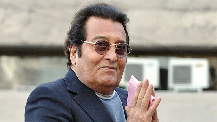 Mandatory Credit: Photo by STR/EPA/REX/Shutterstock (8680615a)
Vinod Khanna
Veteran Bollywood actor and  former Bharatiya Janata Party (BJP) member of Parliament Vinod Khanna dead at 70, Amritsar, India - 01 Mar 2013
Veteran Bollywood actor and former Bharatiya Janata Party (BJP) member of Parliament Vinod Khanna gestures while in New Delhi, India, 01 March 2013. According to the news reports on 27 April 2017, Vinod Khanna passed away at the age of 70 on 27 April after a battle with cancer.
