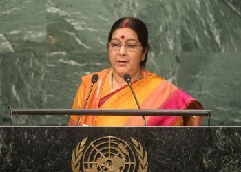 India
H.E. Ms. Sushma Swaraj
Minister of External Affairs



General Assembly Seventy First Session: 23rd plenary meeting