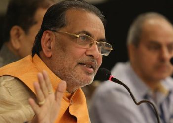 Minister of Agriculture Radha Mohan Singh during Regional Editors Conference at a hotel in Sector 10 of Chandigarh on Tuesday, October 18 2016. Express Photo by Kamleshwar Singh *** Local Caption *** Minister of Agriculture Radha Mohan Singh during Regional Editors Conference at a hotel in Sector 10 of Chandigarh on Tuesday, October 18 2016. Express Photo by Kamleshwar Singh