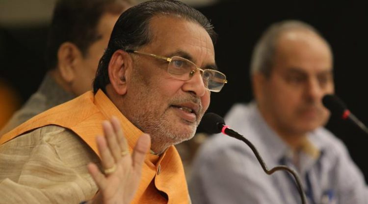 Minister of Agriculture Radha Mohan Singh during Regional Editors Conference at a hotel in Sector 10 of Chandigarh on Tuesday, October 18 2016. Express Photo by Kamleshwar Singh *** Local Caption *** Minister of Agriculture Radha Mohan Singh during Regional Editors Conference at a hotel in Sector 10 of Chandigarh on Tuesday, October 18 2016. Express Photo by Kamleshwar Singh