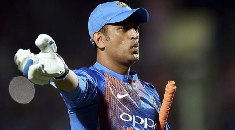 Vizag: India's MS Dhoni during the first T20 international cricket match between India and Australia at the Dr. YS Rajasekhara Reddy ACAVDCA Cricket Stadium in Vizag, on Sunday, Feb. 24, 2019. (PTI Photo/R Senthil Kumar)(PTI2_24_2019_000203B)