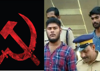 ‘സിപിഎമ്മിന് പോസ്റ്ററൊട്ടിക്കാന് തെണ്ടി നടന്നവരാണ് ഞങ്ങള്’:കോടതി പരിസരത്ത് മാധ്യമങ്ങള്ക്ക് മുന്നില് ഒച്ചവച്ച് അലഹന് ഷുഹൈലും, താഹയും