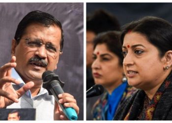 ‘സ്ത്രീകൾ പുരുഷന്മാരോടാലോചിച്ചു വോട്ട് ചെയ്യണം’ എന്ന് കെജ്രിവാള്, : ചുട്ട മറുപടി കൊടുത്ത് സ്മൃതി ഇറാനി