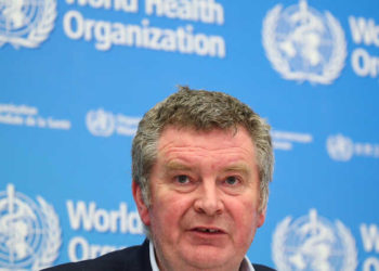 Michael J. Ryan, Executive Director of the WHO Health Emergencies Programme attends the news conference on the novel coronavirus (2019-nCoV) in Geneva, Switzerland February 11, 2020. REUTERS/Denis Balibouse