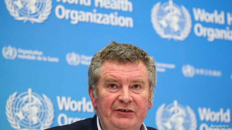 Michael J. Ryan, Executive Director of the WHO Health Emergencies Programme attends the news conference on the novel coronavirus (2019-nCoV) in Geneva, Switzerland February 11, 2020. REUTERS/Denis Balibouse
