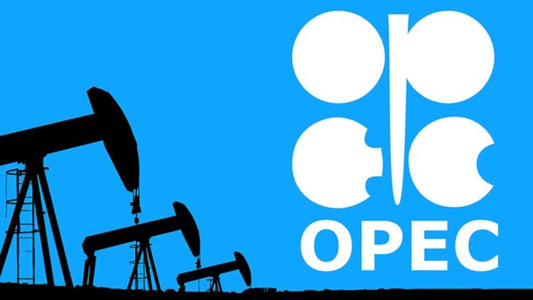 (©gumpapa/stock.adobe.com)
stock-OPEC-01-adobe
OPEC logo and silhouette industrial oil pump jack on rustic blue background