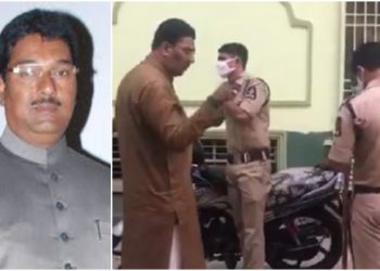 മസ്ജിദിനടുത്ത് കൂട്ടം കൂടിയവരെ പിരിച്ചു വിടാനെത്തിയ പോലീസുകാർക്കു നേരെ ഭീഷണിയും തെറിവിളിയും : എ.ഐ.എം.ഐ.എം കോർപ്പറേറ്റർ മുർത്താസ് ഖാന്റെ പേരിൽ കേസെടുത്ത് ഹൈദരാബാദ് പോലീസ്