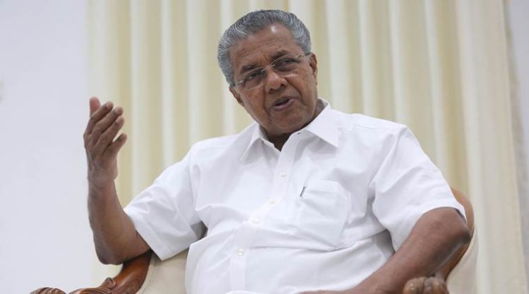 Chief Minister of Kerala Pinarayi Vijayan interview in New Delhi, Express Photo by Tashi Tobgyal New Delhi 250717