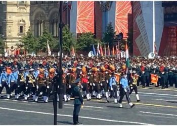 റഷ്യയിലെ രണ്ടാം ലോകമഹായുദ്ധ വിജയാഘോഷം : പരേഡിൽ പങ്കെടുത്ത് ഇന്ത്യൻ സായുധ സേനകൾ