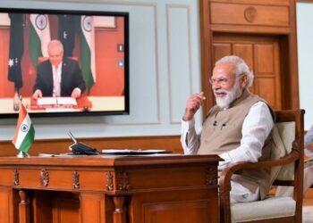 ചൈനയുടെ ഉറക്കം കെടുത്തും ഇന്ത്യ-ഓസിസ് സൈനിക സഹകരണ ഉടമ്പടികള്‍, മോദിയും-മോറിസണും ഒപ്പിട്ടത് ഏഴ് കരാറുകളില്‍