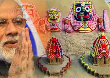 പുരി ജഗന്നാഥന്റെ രഥയാത്ര ആരംഭിച്ചു : ആശംസകൾ നേർന്ന് പ്രധാനമന്ത്രി, ശിൽപം തീർത്ത് സുദർശൻ പട്നായിക്