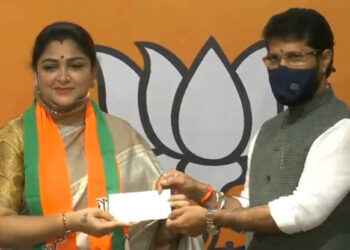 “പാർട്ടി ഏൽപിക്കുന്ന ഏതു ഉത്തരവാദിത്വവും ഭംഗിയായി നിറവേറ്റും” : ബിജെപി അംഗത്വം സ്വീകരിച്ച് ഖുഷ്ബു