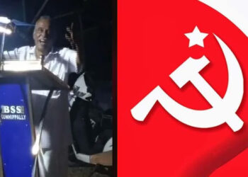 ‘കാക്കിയഴിച്ചിട്ട് വന്നാൽ ചവിട്ടിക്കൂട്ടും‘; പൊലീസിനെതിരെ കൊലവിളി പ്രസംഗവുമായി സിപിഎം നേതാവ്