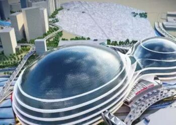 ചിത്രം കണ്ട് ഉറ്റുനോക്കരുത്, ഇത് ഒരു വിദേശ രാജ്യമല്ല, ഭാവിയിലെ ന്യൂഡൽഹി റെയിൽ‌വേ സ്റ്റേഷൻ