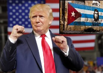 In this July 17, 2019, photo, President Donald Trump arrives to speak at a campaign rally at Williams Arena in Greenville, N.C. (AP Photo/Carolyn Kaster)