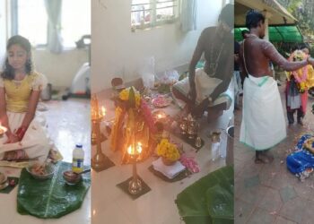 ‘ഋതുമതിയായ പെൺകുട്ടിക്ക് ഹൈന്ദവതയിൽ ദേവീഭാവവും സ്ഥാനവുമാണ് നൽകുന്നത്, ആര്‍ത്തവം ഹൈന്ദവതയില്‍ അശുദ്ധമാണെന്ന് പറയുന്നവര്‍ കാണണം ‘
