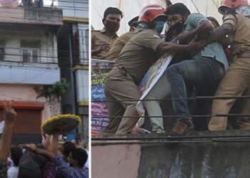 ഉദ്യോഗാർത്ഥികളുമായി അർദ്ധരാത്രി നടത്തിയ ചർച്ച പരാജയപ്പെട്ടത് ബാഹ്യഇടപെടൽ കാരണമെന്ന് ഡിവൈഎഫ്ഐ; ട്രംപിൻറെ ഇടപെടലുണ്ടായെന്ന് സോഷ്യൽമീഡിയ