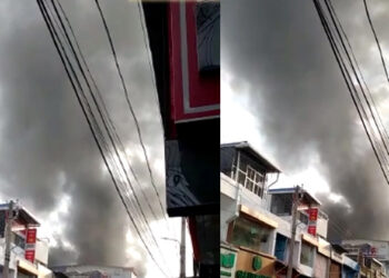 ചാലക്കമ്പോളത്തിൽ വൻ തീപിടുത്തം