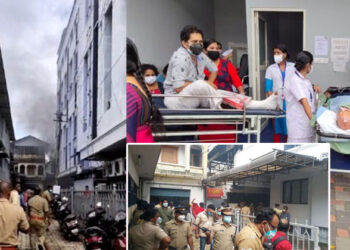 തിരുവനന്തപുരം എസ് പി ഫോര്‍ട്ട് ആശുപത്രിയിൽ തീപിടിത്തം; ആളപായമില്ല