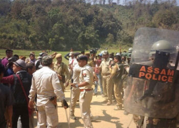 അസം-മിസോറാം അതിര്‍ത്തി വീണ്ടും സംഘര്‍ഷഭരിതം; അസം പൊലീസ്​ വെടിവെപ്പില്‍ മിസോറാമുകാര്‍ക്ക്​ പരിക്ക്​