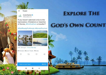 കൊവിഡ് വ്യാപനം അതിരൂക്ഷമാകുമ്പോഴും സഞ്ചാരികളെ കേരളത്തിലേക്ക് ക്ഷണിച്ച് ടൂറിസം വകുപ്പ്; ട്രോളുകൾ ഏറ്റുവാങ്ങിയതോടെ ട്വീറ്റ് മുക്കി