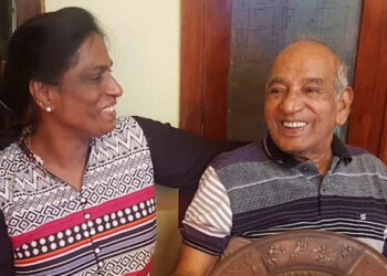 ദ്രോണാചാര്യ പുരസ്കാര ജേതാവ് ഒ.എം. നമ്പ്യാർക്ക് കണ്ണീരോടെ വിട നല്‍കി നാട്