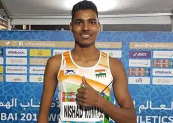 പാരാലിംപിക്‌സില്‍ ഇന്ത്യയ്ക്ക് വീണ്ടും ‘വെള്ളിത്തിളക്കം’: ഹൈജംപില്‍ ഏഷ്യന്‍ റെക്കോര്‍ഡ് കുറിച്ച് അഭിമാനമായി നിഷാദ് കുമാര്‍