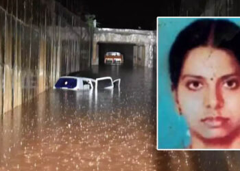 വെള്ളം നിറഞ്ഞ സബ്‌വേയിൽ കാര്‍ മുങ്ങി; വാഹനത്തില്‍ കുടുങ്ങിയ വനിതാ ഡോക്ടര്‍ക്ക് ദാരുണാന്ത്യം