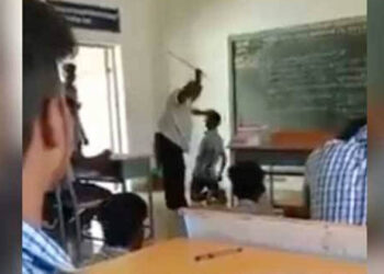 തമിഴ് നാട്ടിൽ വിദ്യാര്‍ത്ഥിയെ ക്രൂരമായി തല്ലിച്ചതച്ചു; അദ്ധ്യാപകന്‍ അറസ്റ്റില്‍