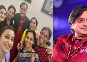 ‘ലോക് സഭ ജോലി ചെയ്യാന്‍ ആകര്‍ഷകമായ സ്ഥലമല്ലെന്ന് ആരാണ് പറഞ്ഞത്?’ വനിതാ എം.പിമാർക്ക് ഒപ്പമുള്ള ശശി തരൂരിന്റെ സെൽഫി; സ്ത്രീകള്‍ വിനോദത്തിനുള്ള വസ്തുക്കളല്ലെന്ന് വിമർശനം