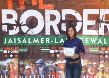 കരുത്തോടെ തൃപ്തി ചവാൻ ; 165 കിലോമീറ്റർ കൂളായി ഓടിയെത്തി ; കൊടും ചൂടിൽ പിന്നിട്ടത് തണലില്ലാത്ത വഴികൾ