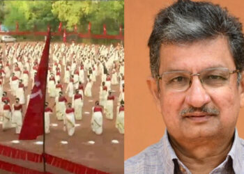 ‘കാരണഭൂതൻ‘ വികല സാഹിത്യം; പിന്നിൽ ആർ എസ് എസ് എന്ന് ഇടത് സംഘടനാ നേതാവ് അശോകൻ ചരുവിൽ