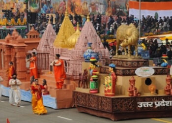 റിപ്പബ്ലിക് ദിന പരേഡ്; ഒന്നാം സ്ഥാനം കരസ്ഥമാക്കി ഉത്തർ പ്രദേശിന്റെ ടാബ്ലോ