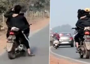 മോഷ്ടിച്ച ബൈക്കിൽ യുവാവിന്റെയും യുവതിയുടെയും പ്രണയസല്ലാപം: കമിതാക്കൾ പിടിയിൽ