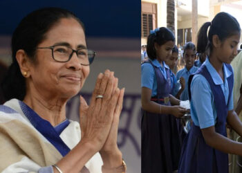 പഞ്ചായത്ത് തിരഞ്ഞെടുപ്പ് പടിവാതിൽക്കൽ; നാല് മാസത്തേക്ക് സ്കൂൾ കുട്ടികൾക്ക് കോഴി ഇറച്ചി നൽകാൻ മമത സർക്കാർ; തിരഞ്ഞെടുപ്പ് തന്ത്രങ്ങൾ ജനങ്ങൾ തിരിച്ചറിയുമെന്ന് ബിജെപി