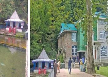 ഹിന്ദു ക്ഷേത്രവുമായി പൊതു മുറ്റം പങ്കിടുന്ന മസ്ജിദ് : മാതൃകയായി കശ്മീരിലെ മുസ്ലീങ്ങൾ