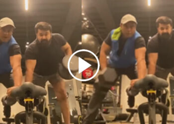 ജിമ്മിലെ പുത്തൻ വർക്ക്ഔട്ട് വീഡിയോയുമായി മോഹൻലാൽ; ഏറ്റെടുത്ത് ആരാധകർ