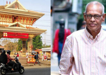 നാല് വർഷത്തിനിടെ 18 കേസുകൾ; ആയിരം കോടി വിപണിമൂല്യമുള്ള ക്ഷേത്രഭൂമി ദേവസ്വത്തിലേക്ക് തിരിച്ചു പിടിക്കാന്‍ ഒറ്റയാൾ പോരാട്ടം നടത്തി 72കാരൻ