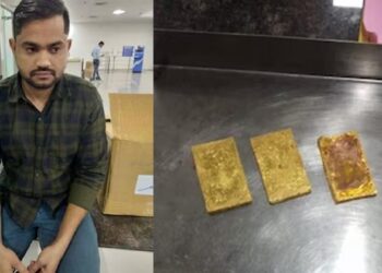 എമർജൻസി ലൈറ്റിന്റെ ബാറ്ററിക്കുള്ളിൽ ഒളിപ്പിച്ച് സ്വർണക്കടത്ത്; ജബ്ബാർ കടത്തിയത് അരക്കോടി രൂപയുടെ സ്വർണം