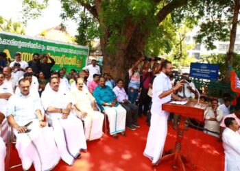 അഴിമതി നടത്തിയവരെ പൂജപ്പുര ജയിലിൽ എത്തിക്കും വരെ വിശ്രമമില്ല; എൻഡിഎക്കല്ലാതെ ആർക്കും കേരളത്തെ രക്ഷിക്കാനാവില്ലെന്ന് കെ സുരേന്ദ്രൻ