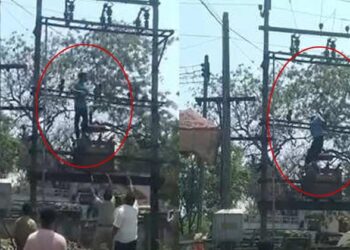 ഭാര്യ പിണങ്ങി,മദ്യലഹരിയിൽ ട്രാൻസ്‌ഫോമറിൽ കയറി വയറ് കടിച്ചുപറിച്ച് യുവാവ്; ഗുരുതരാവസ്ഥയിൽ