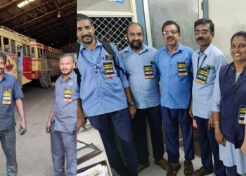 ഞങ്ങൾക്ക് ഗഢുക്കളായി ശമ്പളം വേണ്ട; മുഴുവൻ ജോലിക്ക് മുഴുവൻ കൂലി; ബാഡ്ജ് ധരിച്ച് കെഎസ്ആർടിസി മാനേജ്‌മെന്റിനെതിരെ ജീവനക്കാരുടെ കൂട്ടപ്രതിഷേധം