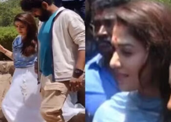 വിഘ്‌നേഷ് ശിവനൊപ്പം കുംഭകോണത്തെ ക്ഷേത്രത്തിൽ നയൻതാര; നടിയ്‌ക്കൊപ്പം ചിത്രമെടുക്കാൻ തടിച്ച് കൂടി ആരാധകർ