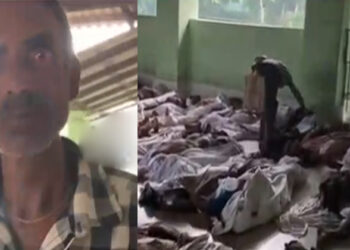 ട്രെയിനിൽ മകൻ ഉണ്ടായിരുന്നു, അപകടത്തിന് ശേഷം അവനെ കാണാനില്ല; കൂട്ടിയിട്ട മൃതദേഹങ്ങൾക്കിടയിൽ മകനെ തിരയുന്ന അച്ഛൻ; ട്രെയിൻ ദുരന്തത്തിലെ കണ്ണീർ കാഴ്ച