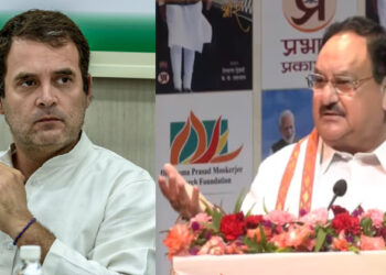 ”ഹിന്ദു മുസ്ലീം വർഗീയത പറഞ്ഞ് കോൺഗ്രസിന്റെ യുവരാജാവ് വെറുപ്പിന്റെ മെഗാ ഷോപ്പിംഗ് മാൾ തുറന്നു:” ജെപി നദ്ദ